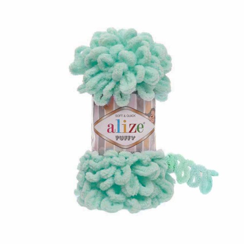 Alize Puffy 19 Svetlá tyrkysová